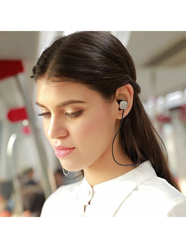 Active Noise Cancelling Headphones, Wireless In Ear Bluetooth Earbuds with Hard Travel Case Built in Microphone Volume Control Enhanced Bass Ear buds