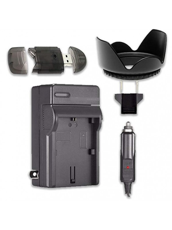 DSLR Camera Bundle with EF-S 18-55mm f/3.5-5.6 IS II Lens + EF 75-300mm f/4-5.6 III Lens + 2pc SanDisk 32GB Memory Cards + Accessory Kit