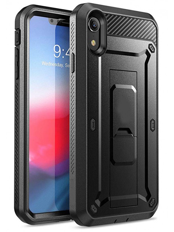 iPhone XR Case, Rugged Holster Case with Built-in ...