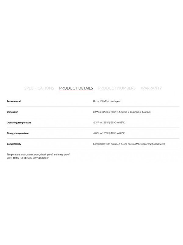 128GB Micro SDXC UHS-I Card with Adapter -  100MB/s U1 A1 - SDSQUAR-128G-GN6MA