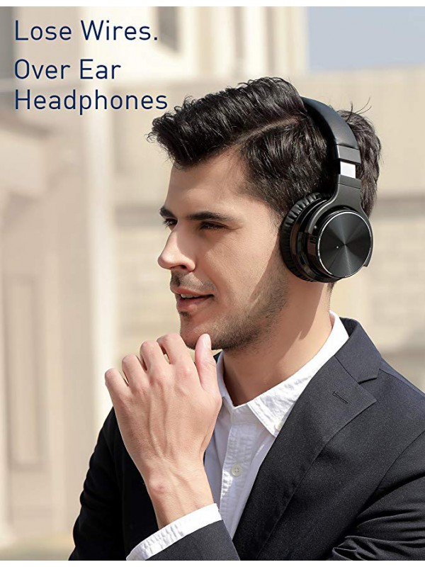 Active Noise Cancelling Headphone Bluetooth Headphones Microphone Hi-Fi Deep Bass Wireless Headphones