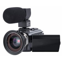 Video Camera Camcorder 4K Ultra HD Digital WiFi Ca...