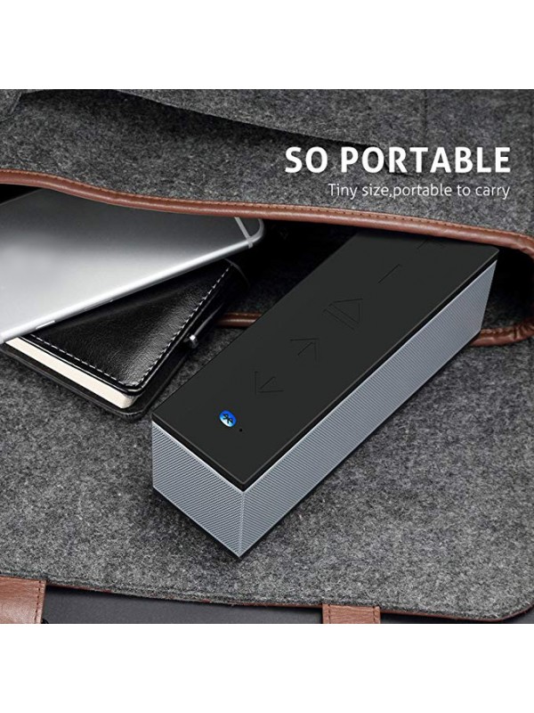 Chocolate Bluetooth Speakers Portable Waterproof Shower Wireless Speaker with 3D Stereo Bass Sound for Indoor Outdoor