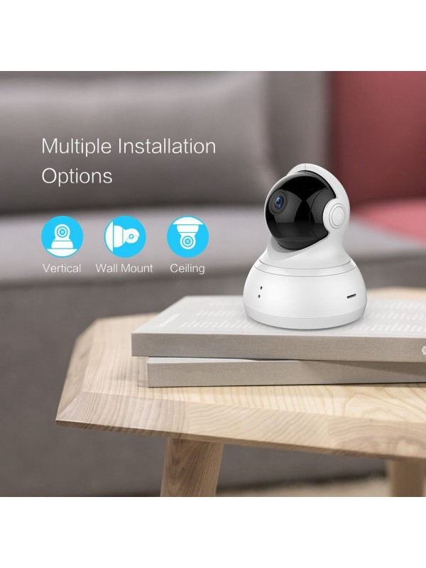 Camera Pan/Tilt/Zoom Wireless IP Indoor Security Surveillance System 720p HD Night Vision, Motion Tracker, Auto-Cruise, Remote Monitor with iOS