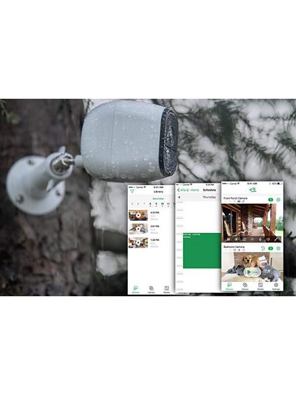 Add-on Security Camera - Rechargeable Wire-Free HD Camera with Audio, Indoor/Outdoor