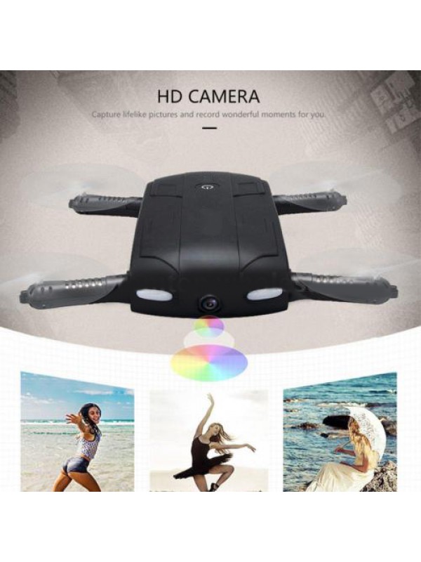 6-Axis 0.3MP Camera Foldable RC Selfie Drone Toys