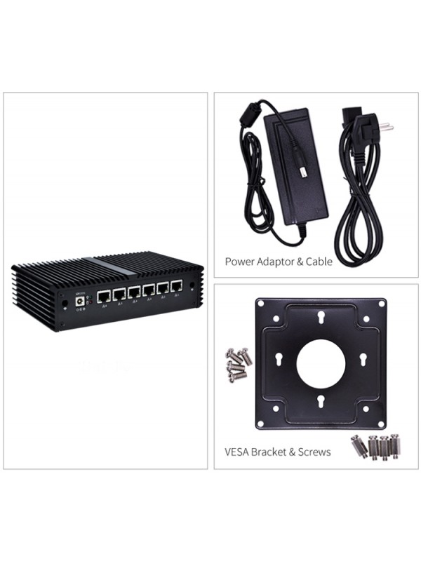 Mini PC 6 Ethernet LAN Computer Pfsense PC